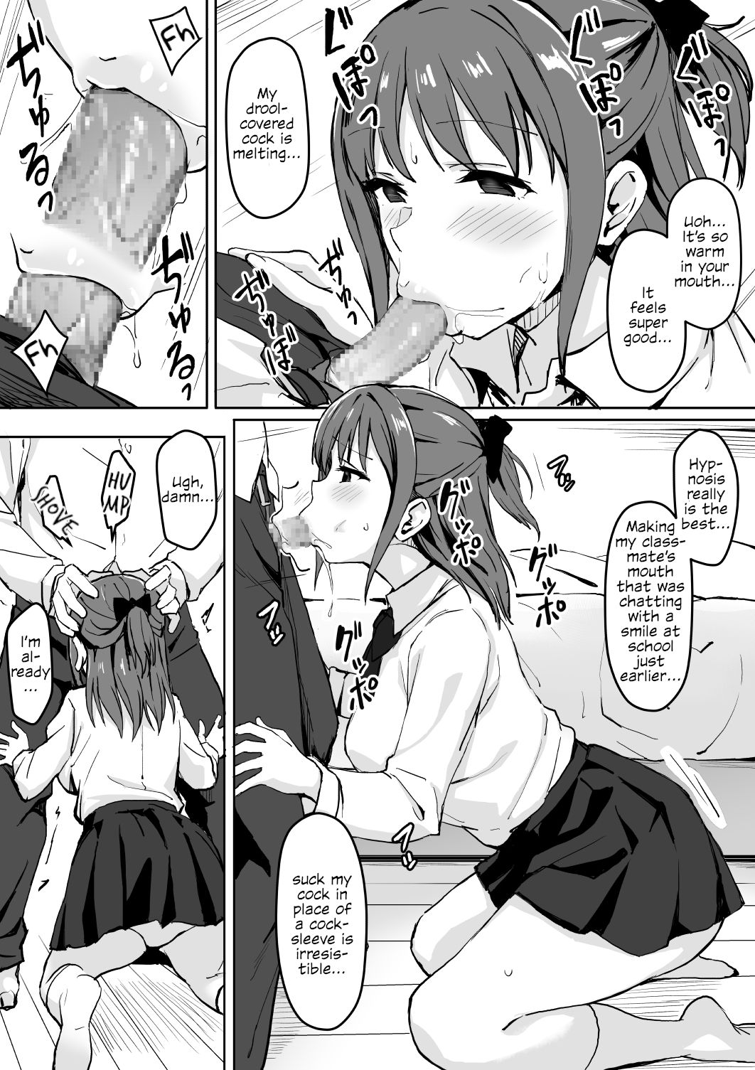 Saimin Nama Onaho de Asobo. | Let's Play With A Hypnotized Living Cocksleeve. page 8 full