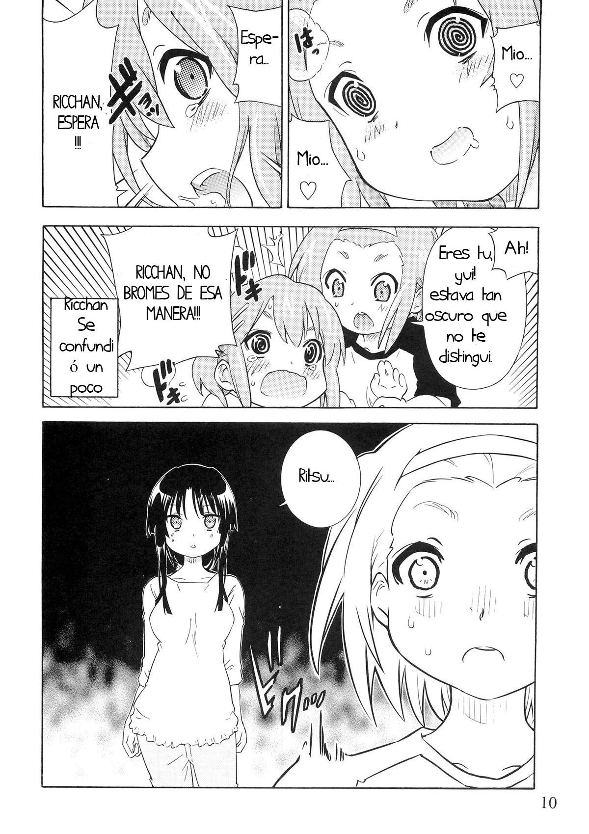 YURI-ON! #2 "Kosokoso Mio-chan!" page 9 full
