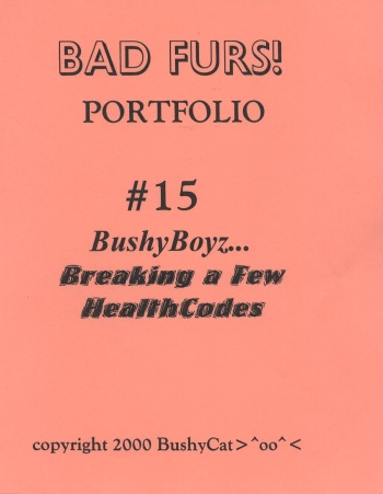[BushyCat] BadFurs! №15 - Breaking a Few Health Codes cover
