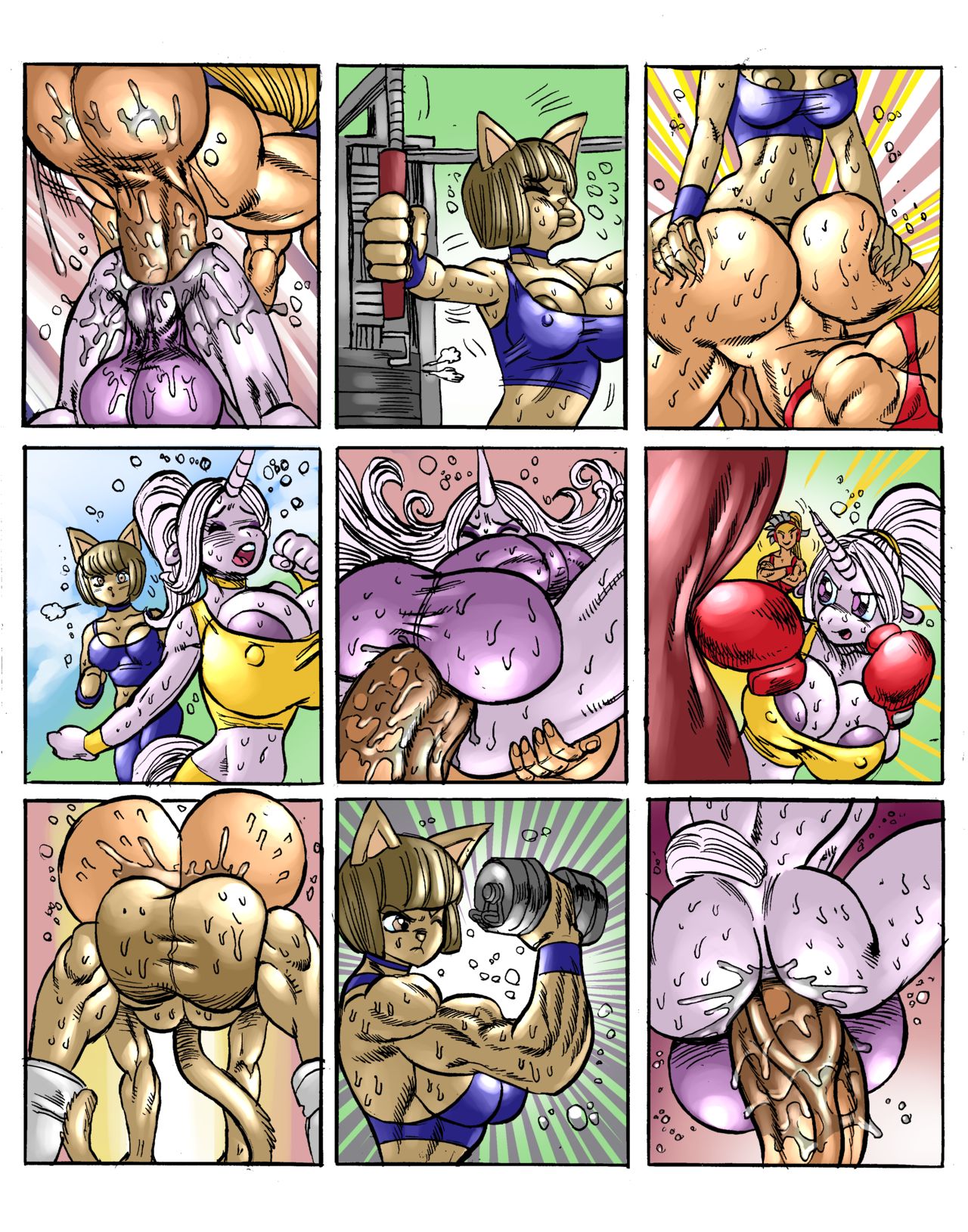 Training the Horsegirl! page 8 full