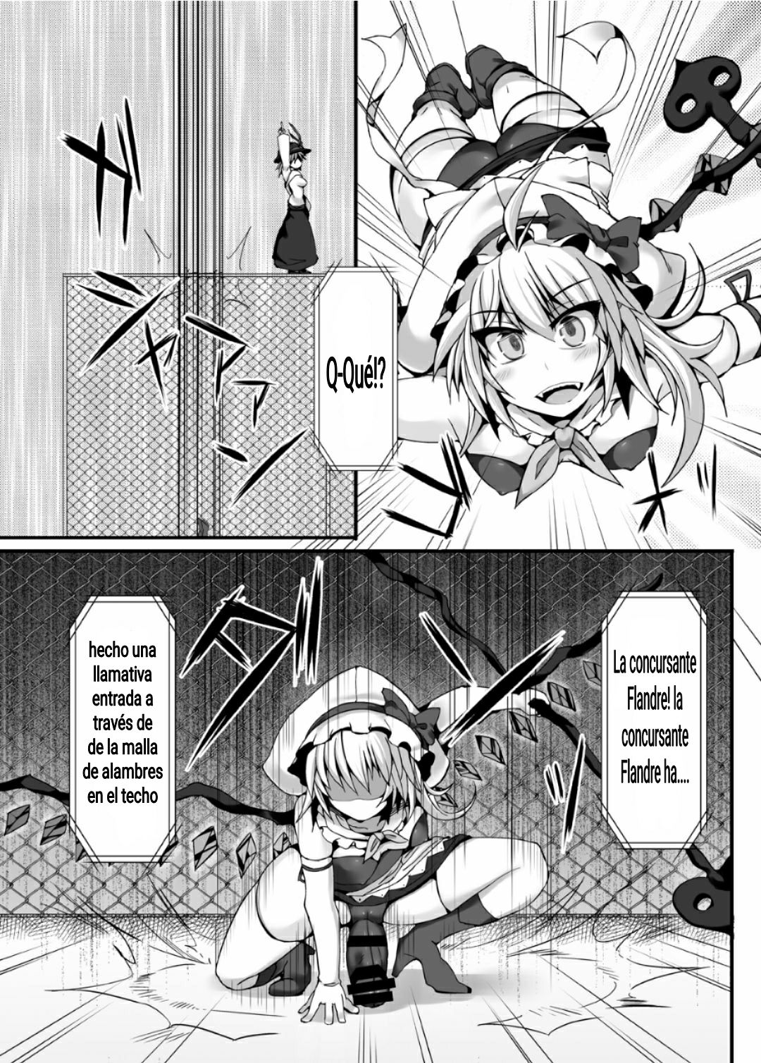 Gensoukyou Futanari Chinpo Wrestling 6 - Marisa VS Flandre page 7 full