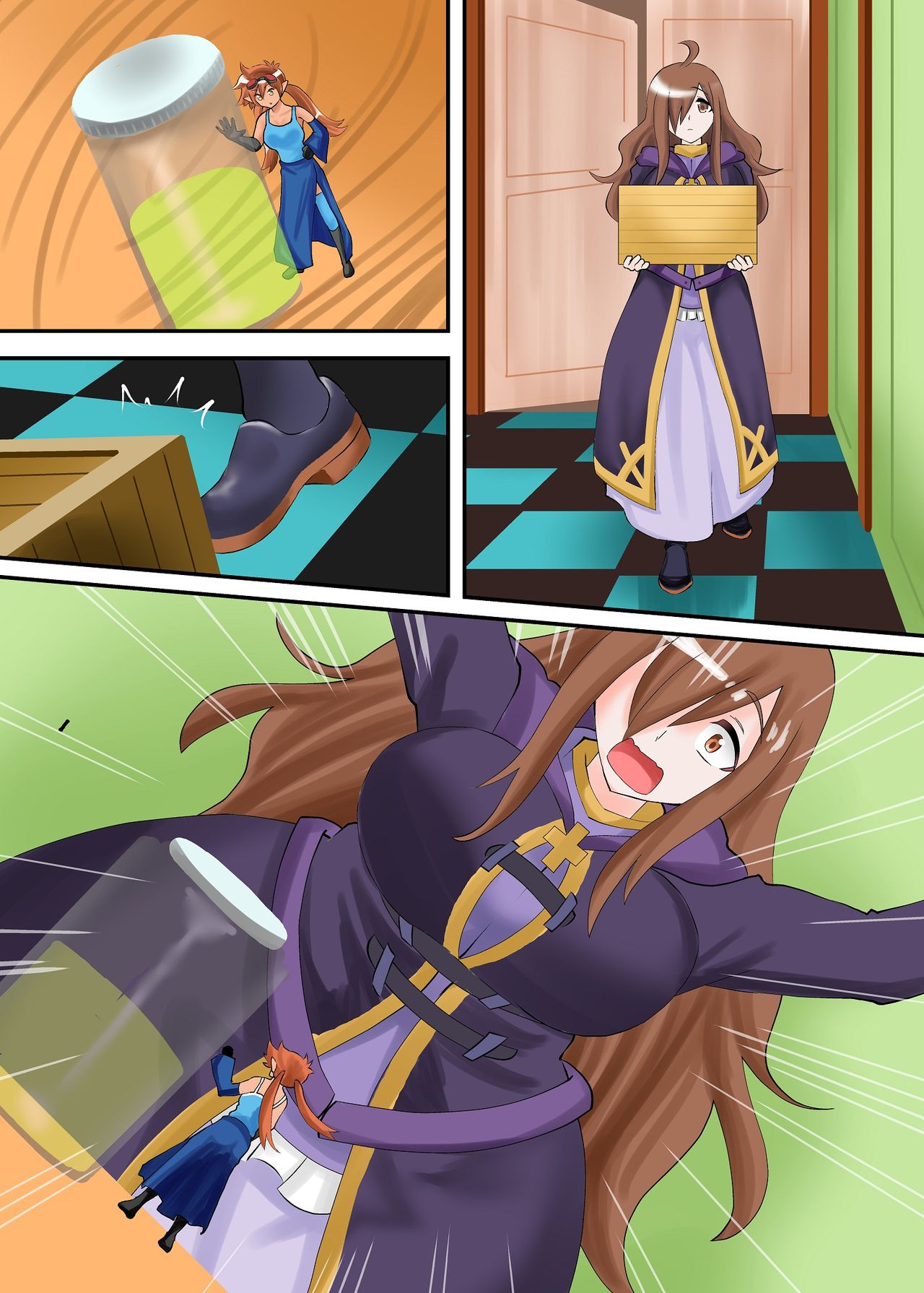 Wiz eats Jessica - Page 1 - Comic Porn XXX