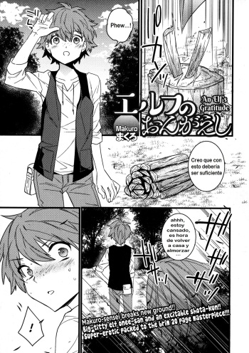 [Makuro] Elf no Ongaeshi | An Elf's Gratitude (COMIC JSCK Vol. 2) [Spanish] [El Santo Templario] cover