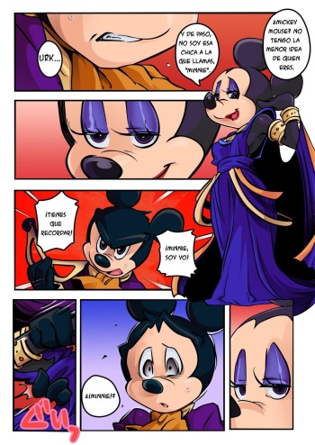 [hentaib] Mickey and The Queen [Spanish] [Colorized] cover