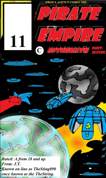 THE PIRATE EMPIRE AFTERMATH Book three. cover