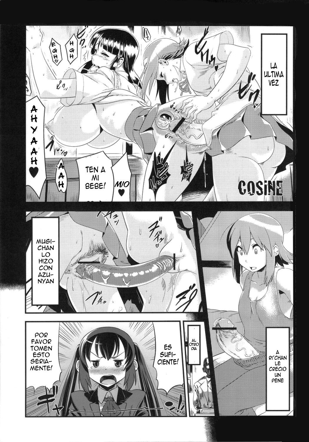 K-ON Drill Futanari!! 2 page 4 full