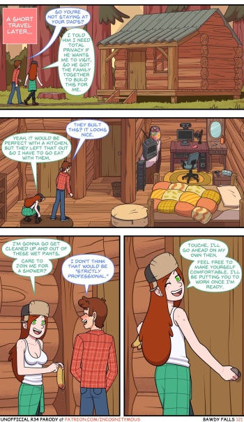Bawdy Falls (Gravity Falls) [Incognitymous] - 3 - ongoing - english cover