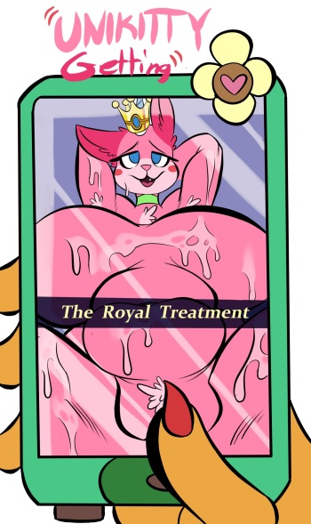 Unikitty Getting" The Royal Treatment~ (extras) cover