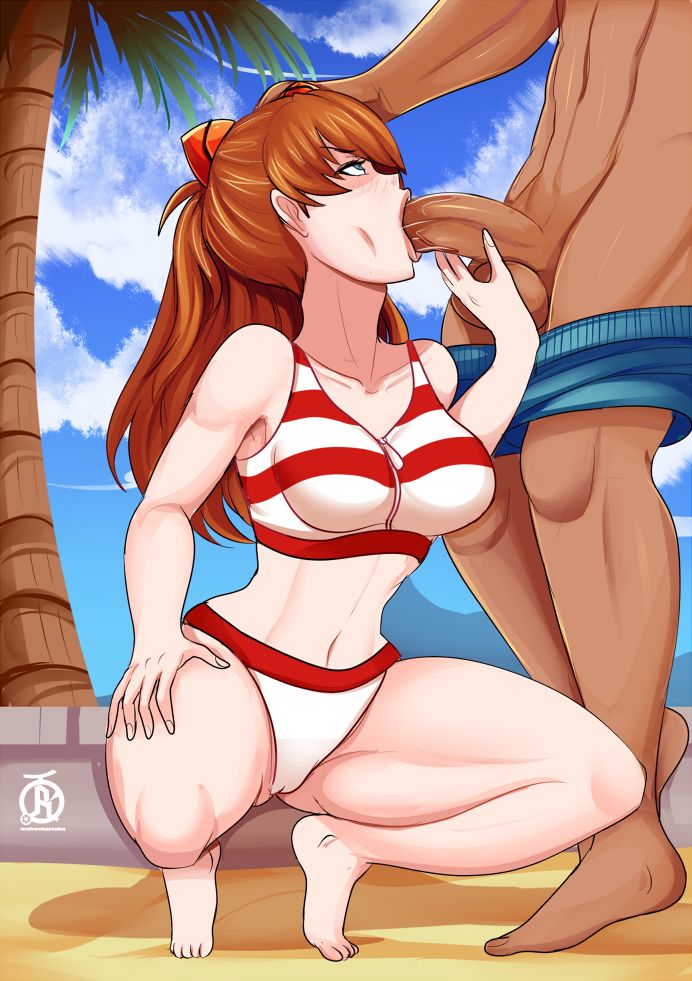 Asuka's Beach Job page 5 full