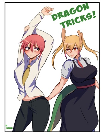 [Katsunei] Dragon Tricks! (Kobayashi-san-chi no Maid Dragon) cover