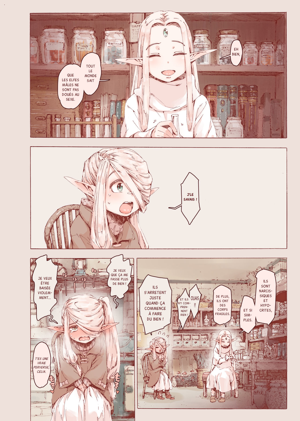 Chiisana Elf to Yaban na Juujin | La petite elfe et la bête page 4 full