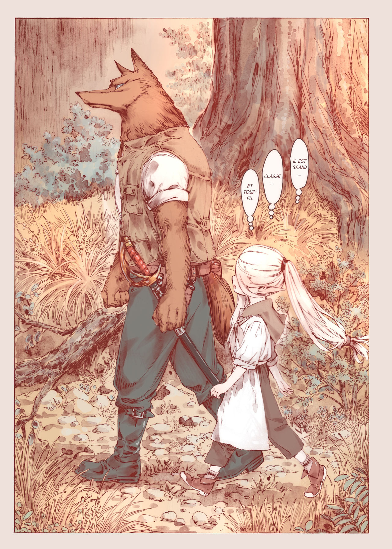 Chiisana Elf to Yaban na Juujin | La petite elfe et la bête page 9 full