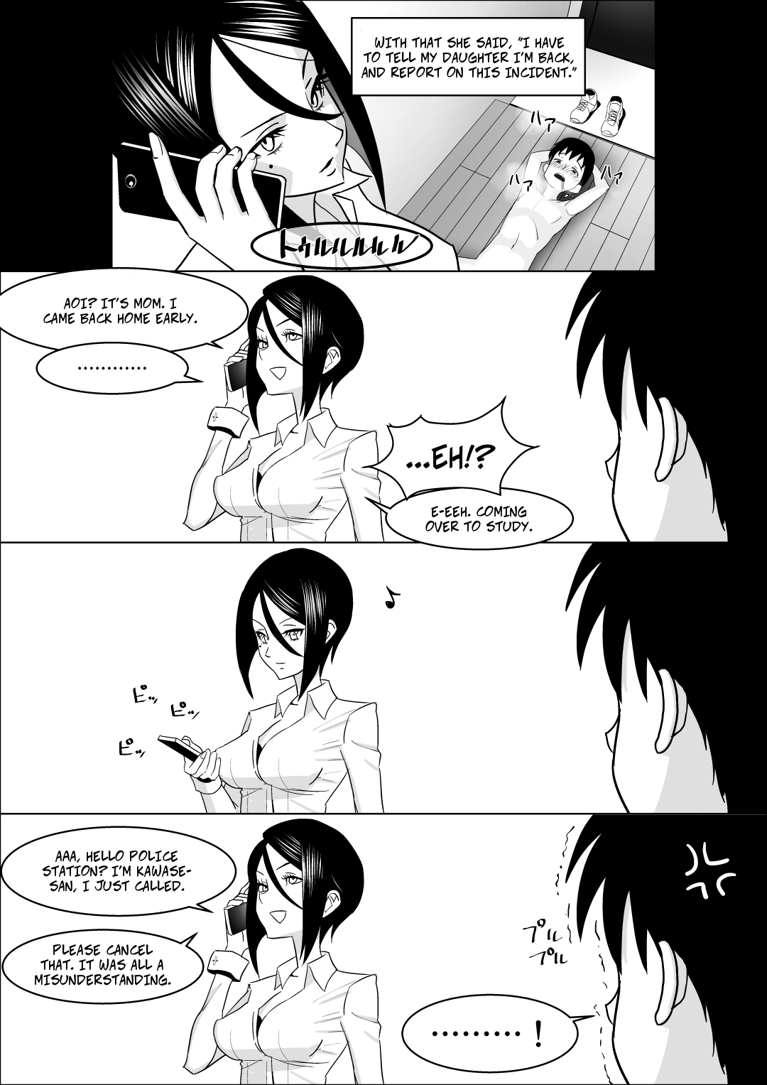 Kanojo no Hahaoya no Seikyouiku | Her Mother's Sex Education page 11 full