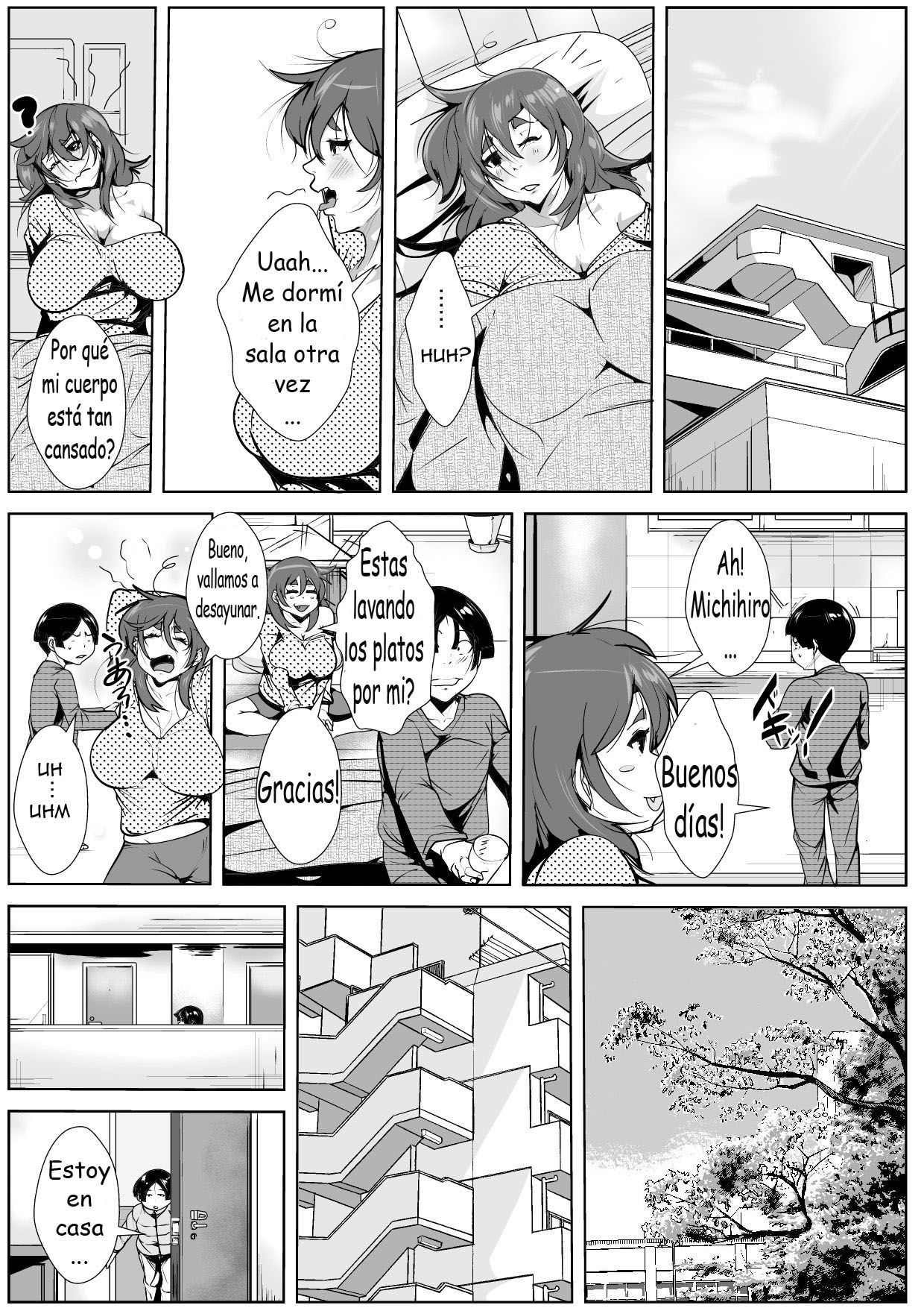 Neteiru Okaa-san ni Yokujou Shite Shimatta Musuko | Son Lusting After His Sleeping Mother page 11 full