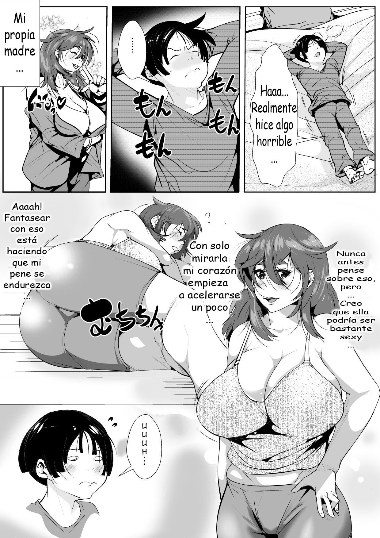 Neteiru Okaa-san ni Yokujou Shite Shimatta Musuko | Son Lusting After His Sleeping Mother page 12 full