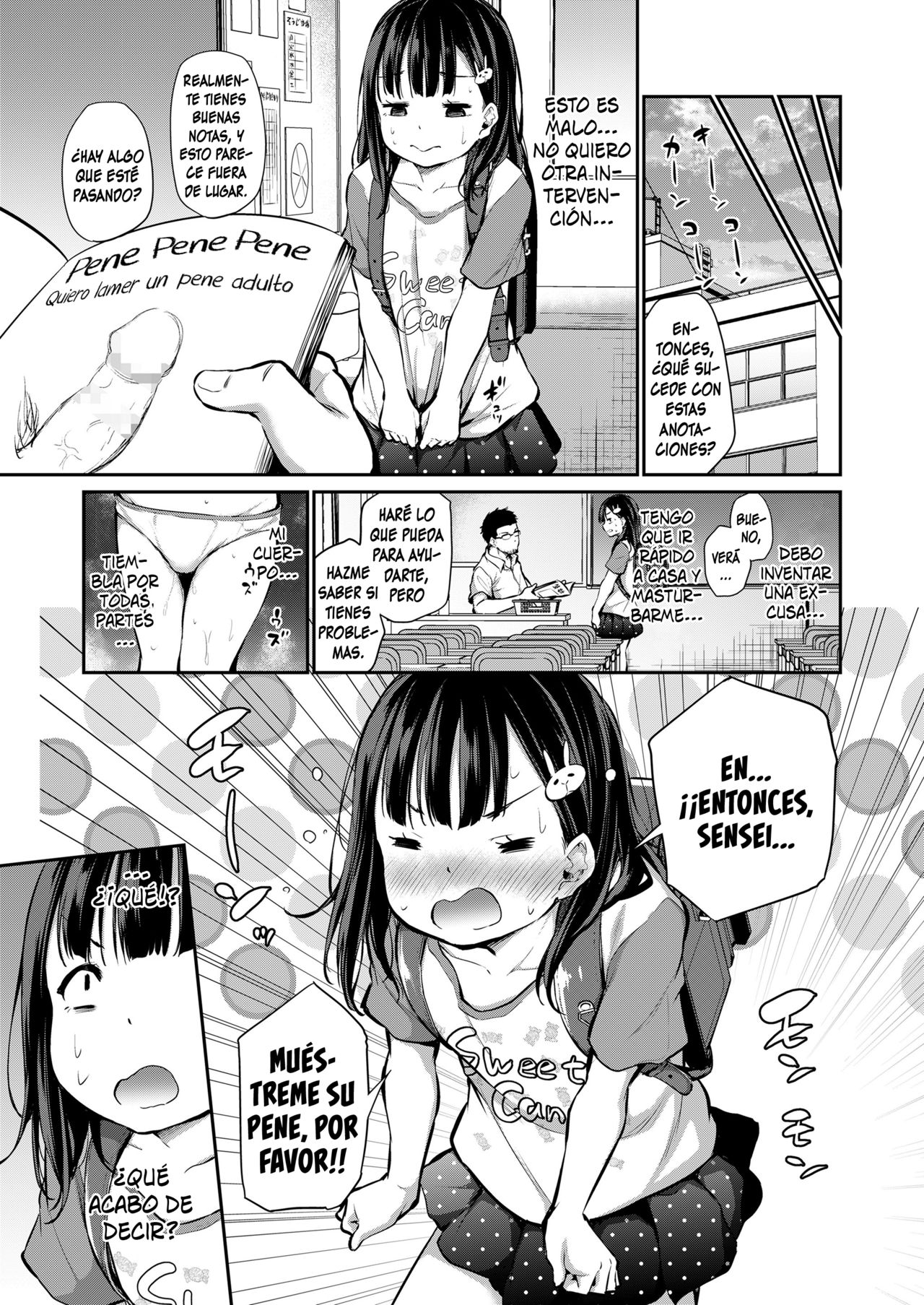 Sensei Ochinchin Misete Kudasai! | ¡Sensei, Muéstreme su Pene, Por Favor! page 3 full