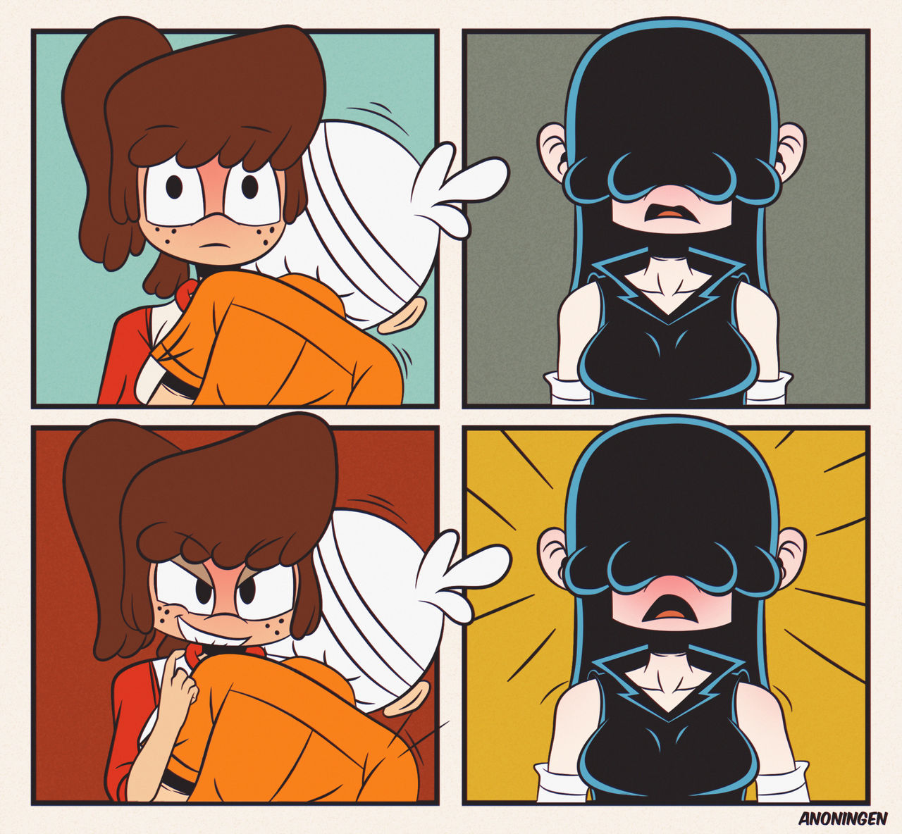 Loud Siblings Threesome page 8 full