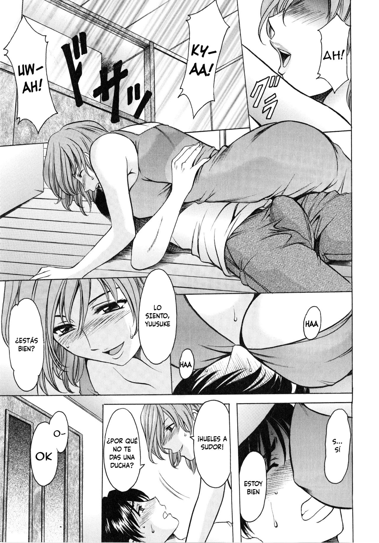 Yuuwaku no Toshiue Apartment | A Seductive Older Womans Appartment page 9 full