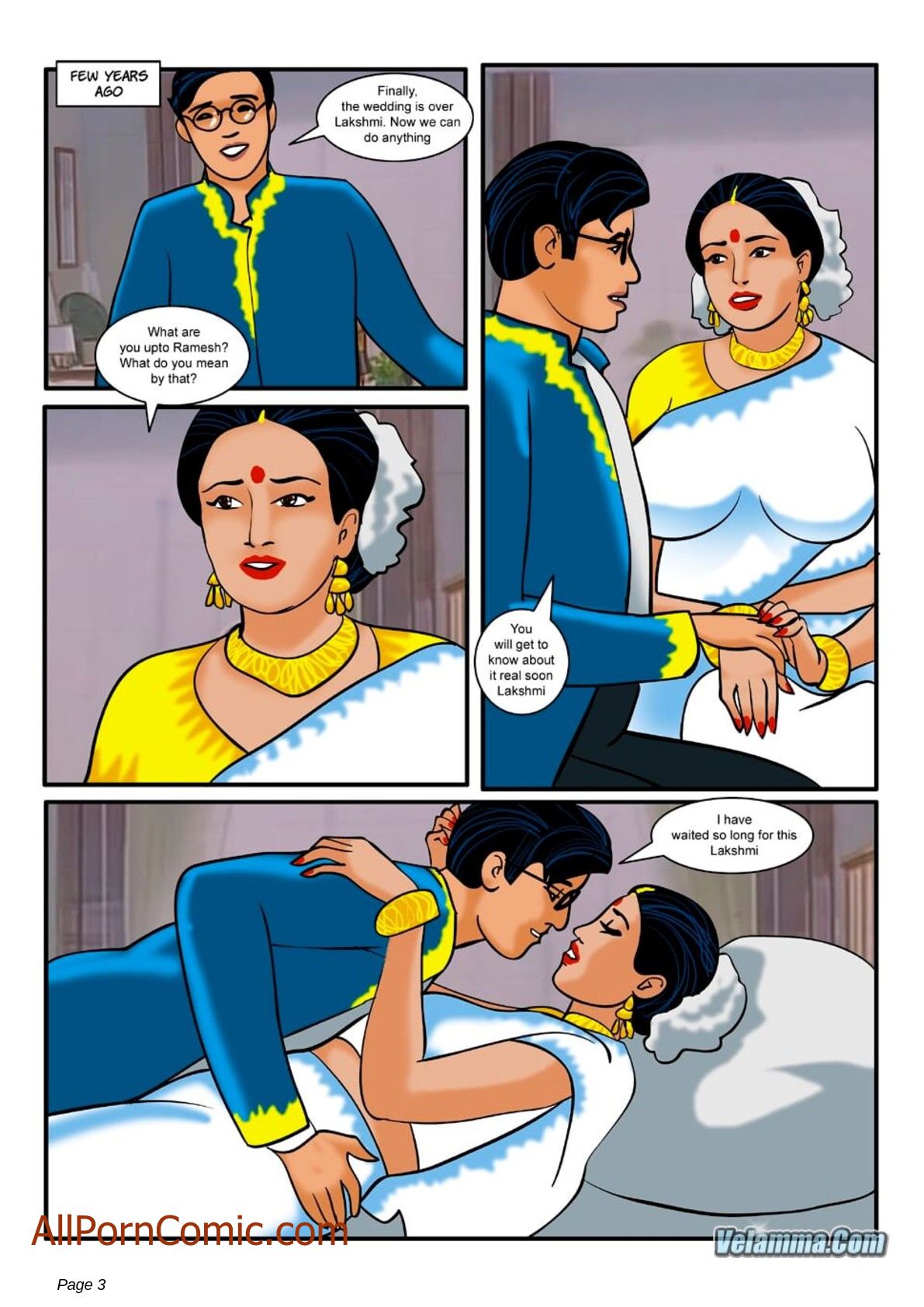 Velamma #10 page 3 full