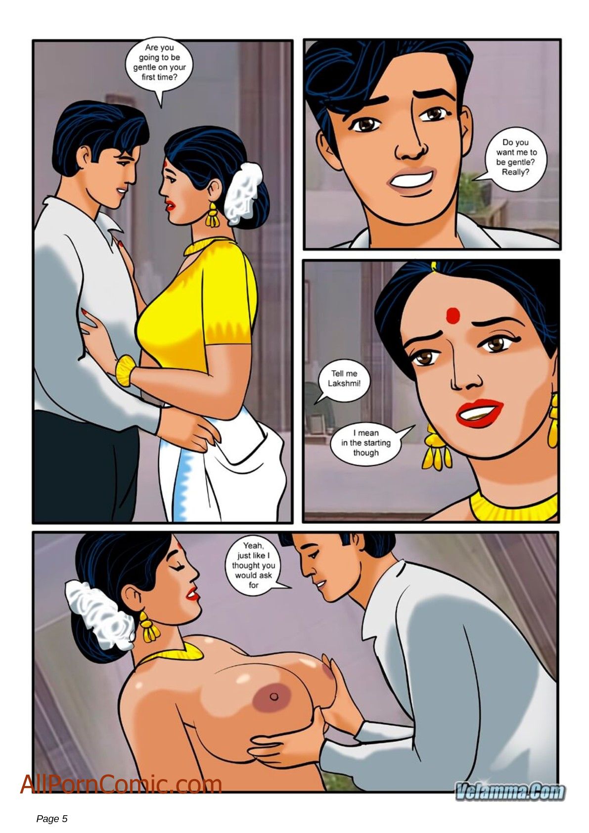 Velamma #10 page 5 full