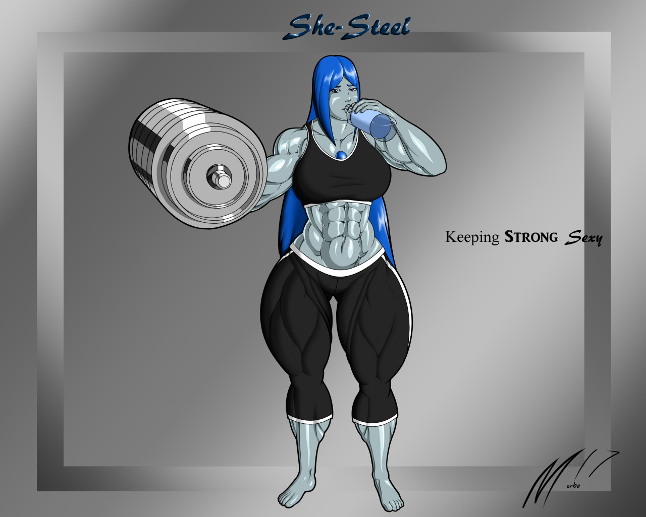 Muscle Girls 02 page 7 full