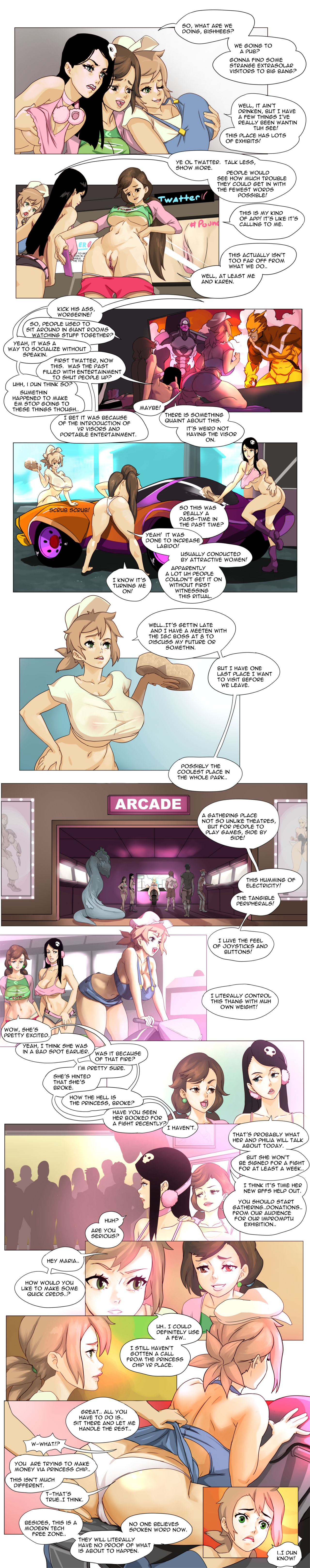 Intergalactic comic 6 - Maria page 11 full