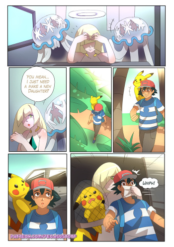 [PegasusTGTF] Ash into Lillie cover