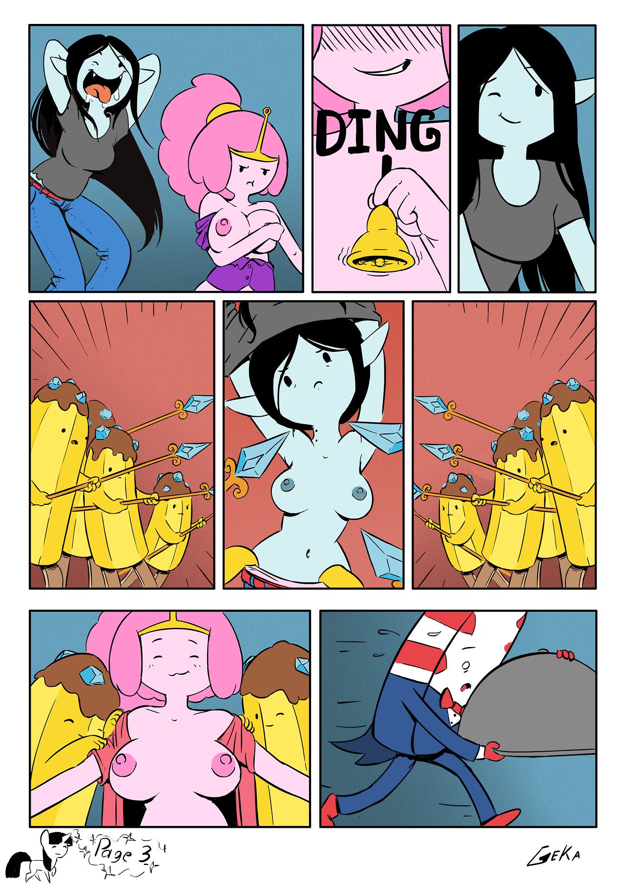 Bubbleline XXX Comic page 4 full