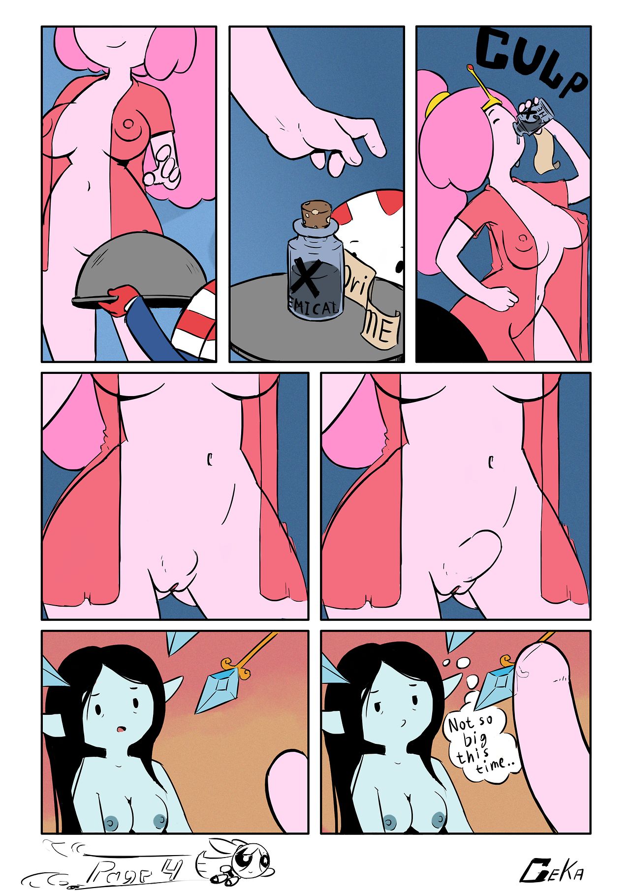 Bubbleline XXX Comic page 5 full