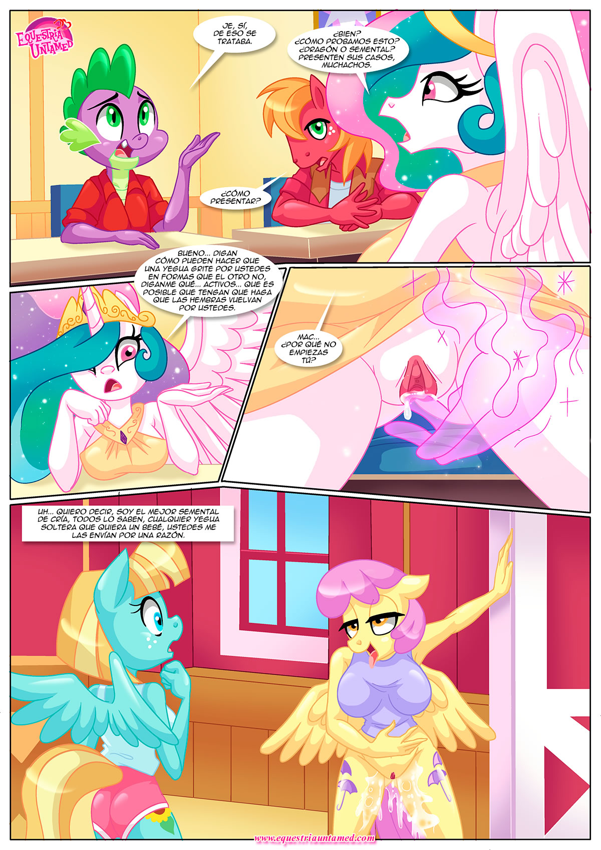Como Equestria Resuelve Las Disputas page 6 full