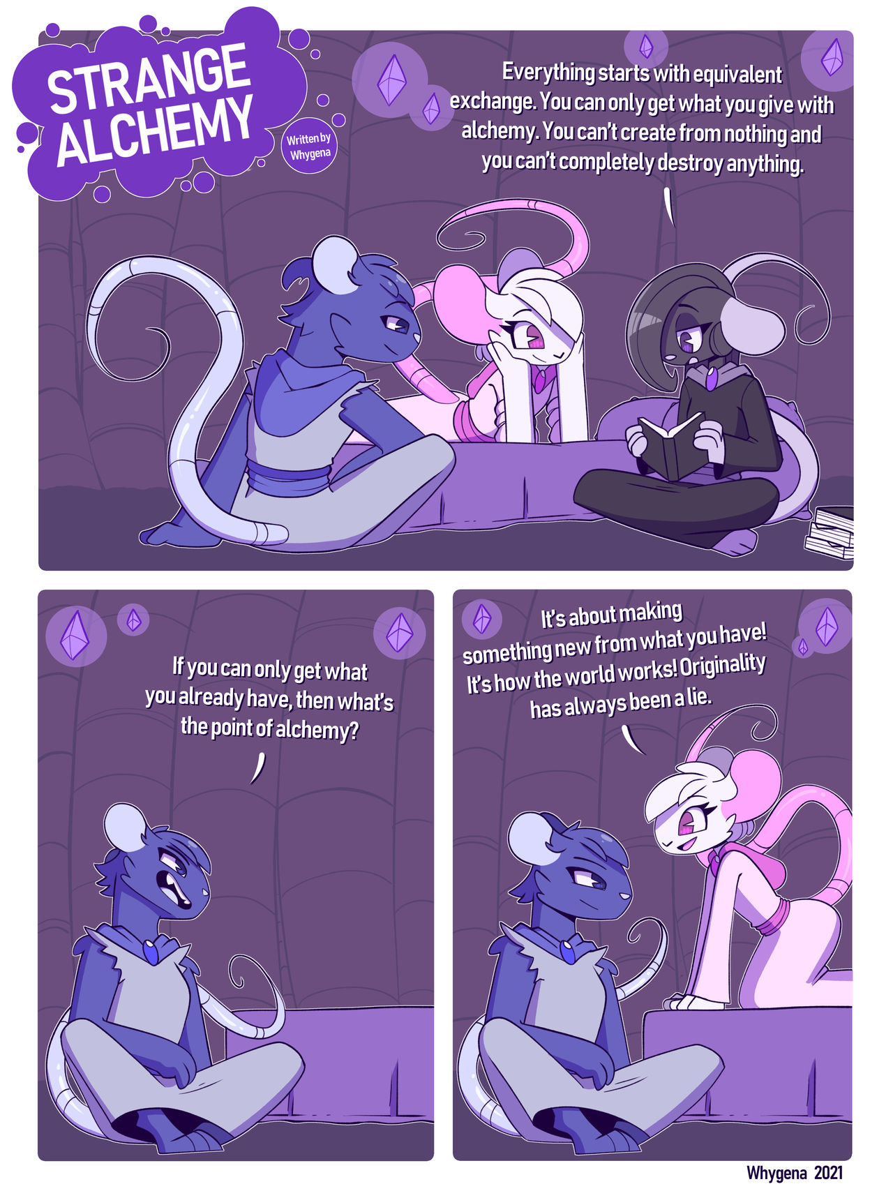 Strange Alchemy page 1 full