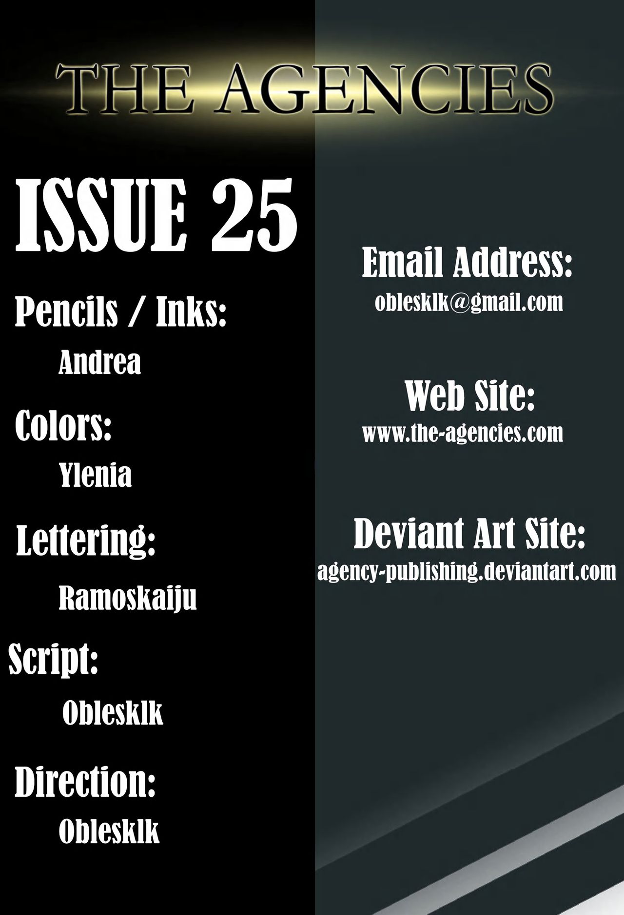 The Agencies - Issue 25 page 2 full