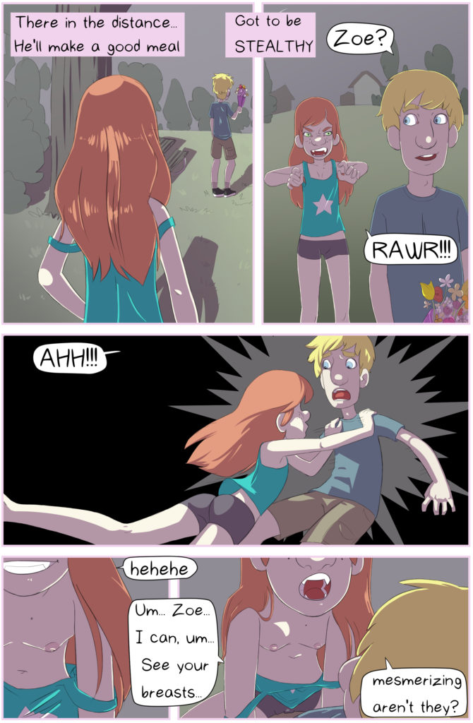 Zoe the Vampire 2019-2021 version complete page 4 full