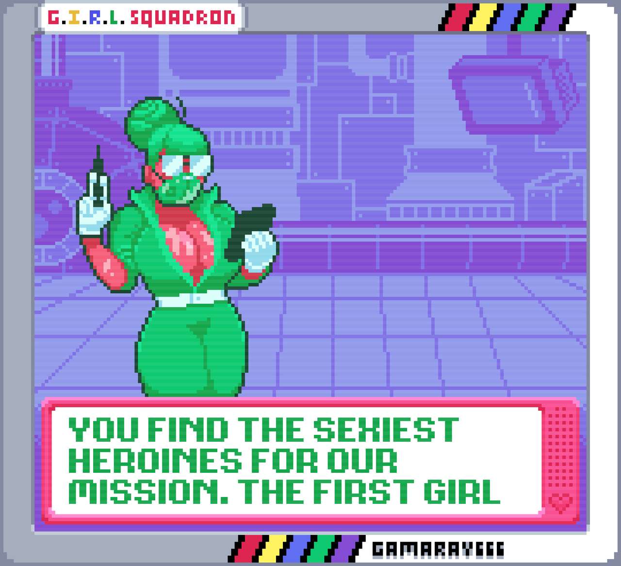 G. I. R. L. SQUADRON - A Choose Your Own Adventure page 11 full
