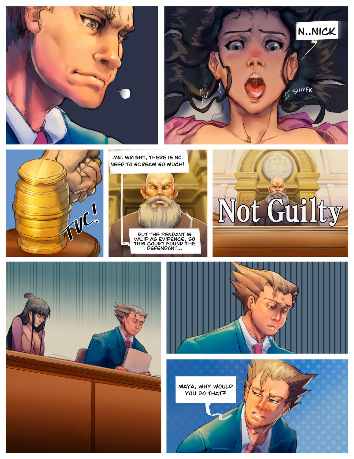 Ace Attorney - The Trial of Sex page 12 full