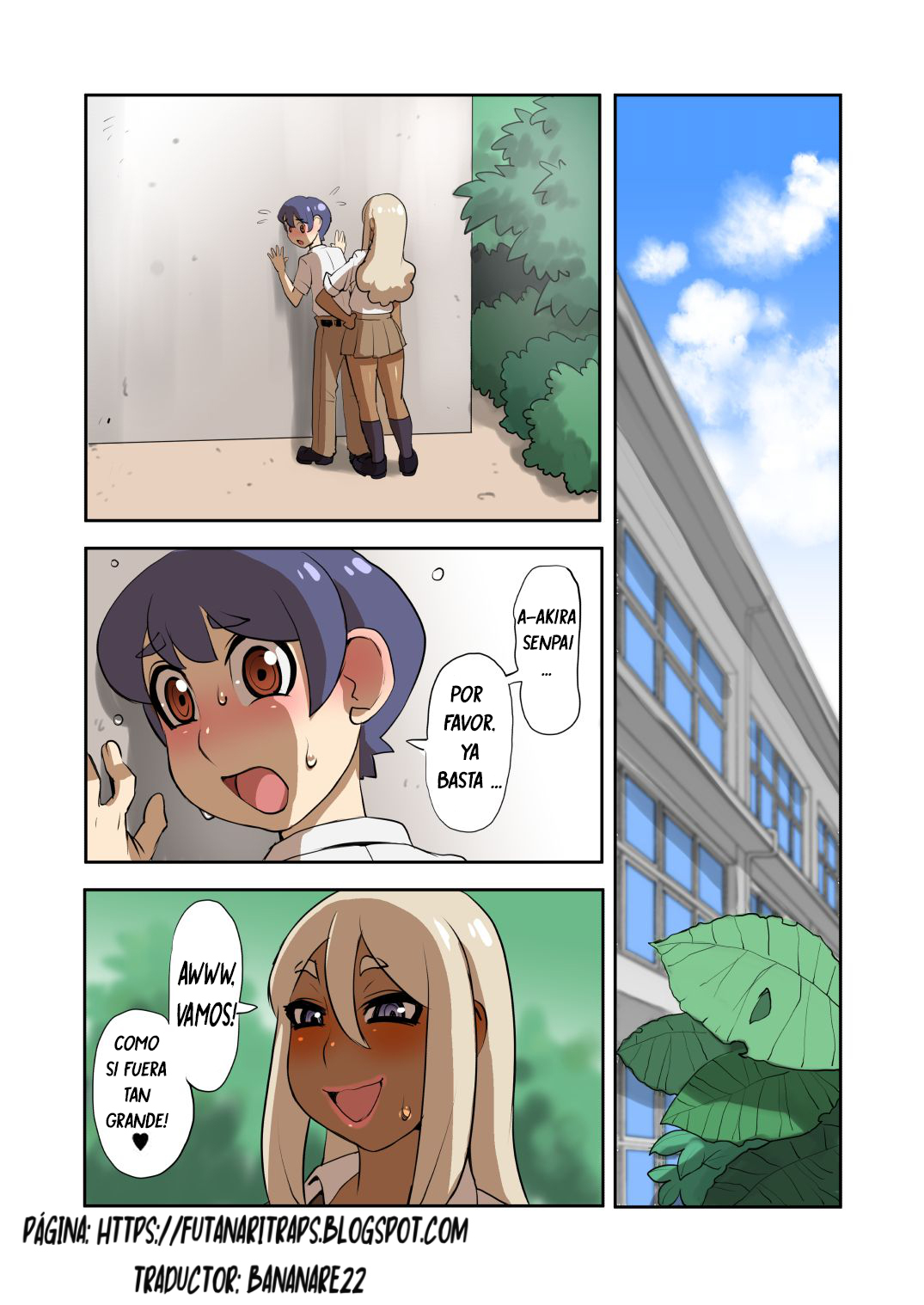 Otokonoko Gal Senpai no Chinpo ga Dekai Ken The Curious Case of My Gyaru Trap Senpai With A Massive Dick  español page 5 full