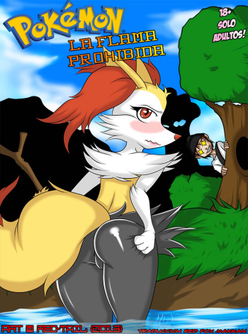 [Red-Tail] La Flama Prohibida (Pokemon) [Spanish] [Red Fox Makkan] cover