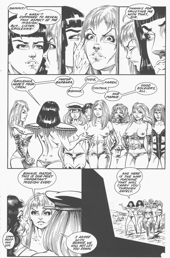 Bondage Girls at War #05 : Mission to Hell page 11 full