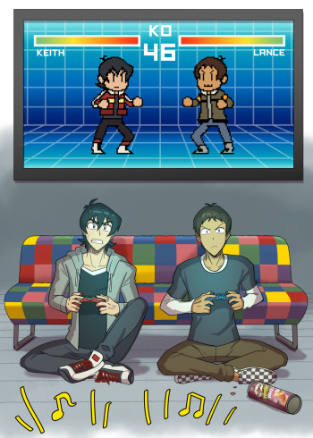 [halleseed] Top Keith x Bottom Lance (Voltron: Legendary Defender) [English] cover