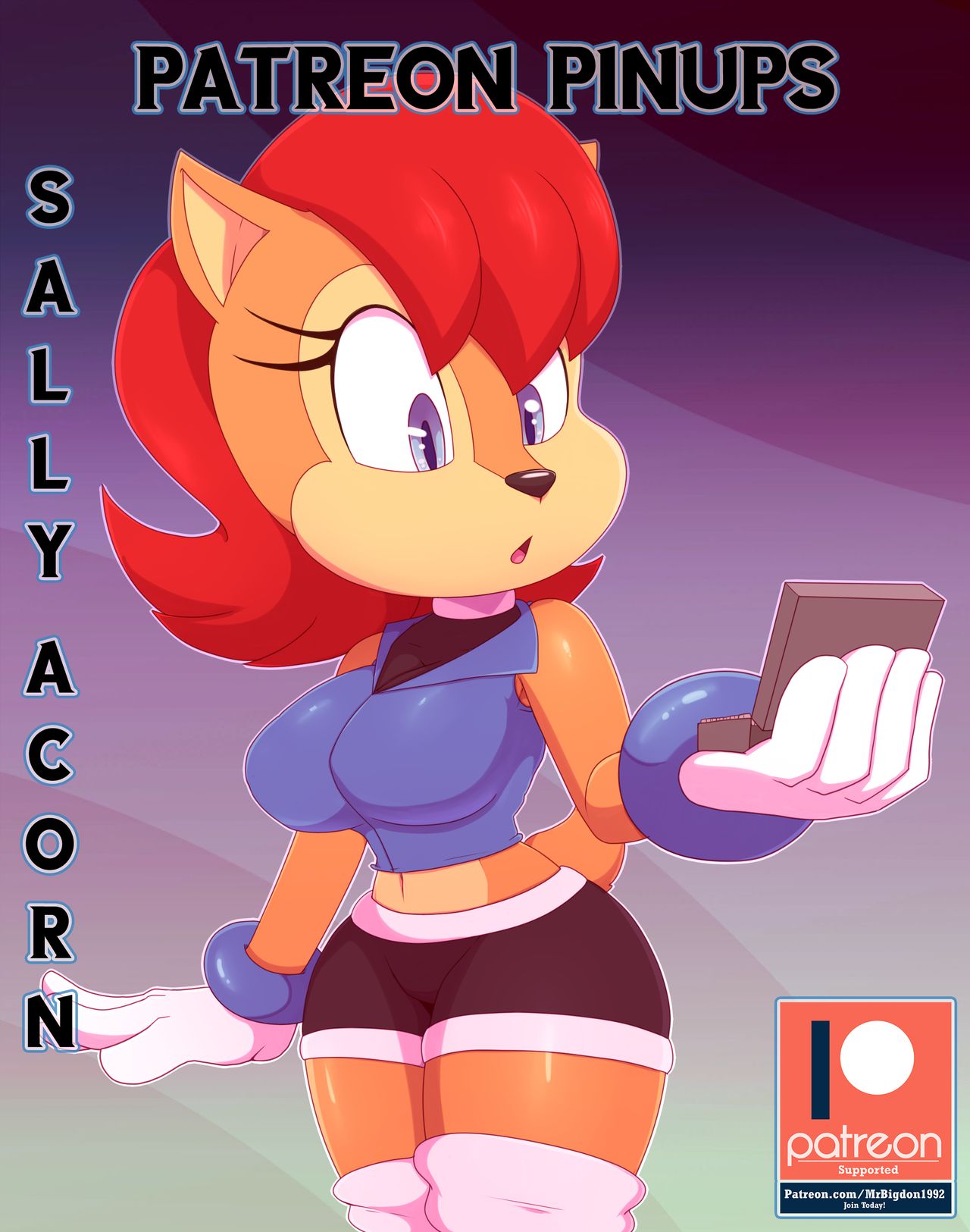 Patreon Pinups: Sally Acorn page 1 full