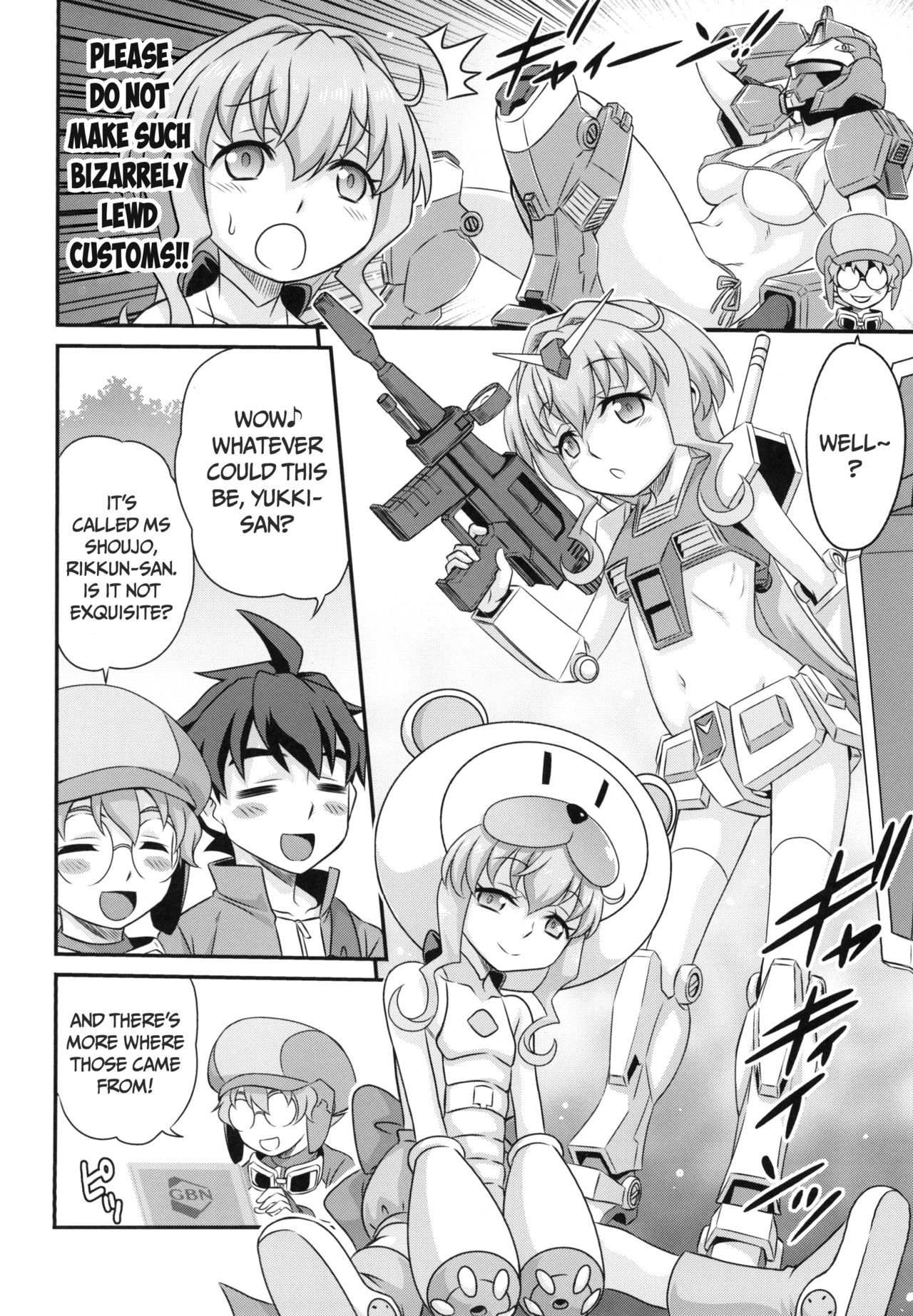 Sara-chan de Mass-Diver!! | Mast-diving with Sarah-chan!! page 12 full