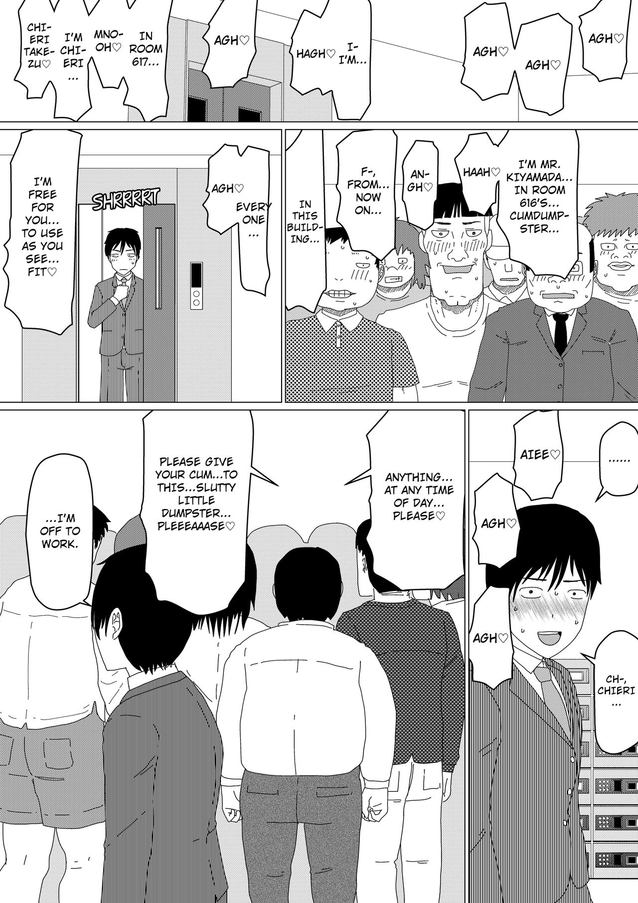 Chieri-san wa Makerarenai! 2 - Otto Kounin Mansion Kyouyuu Netorase Benki Tsuma Zenpen- | Chieri-san Never Gives Up! 2 - Spouse-approved Apartment Hotwife - Part 2 page 3 full
