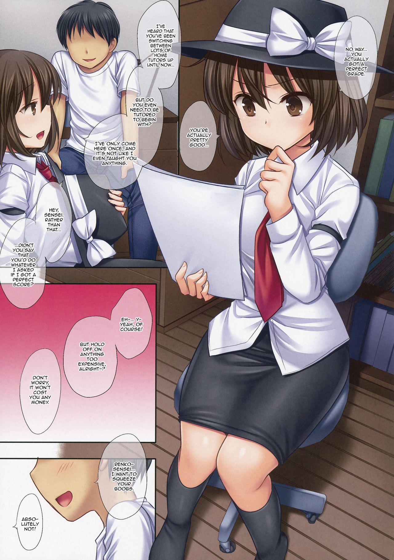 Hifuu Ryoujoku 5 Katei Kyoushi Renko | Secret Sex Assault 5 - Private Tutor Renko page 3 full