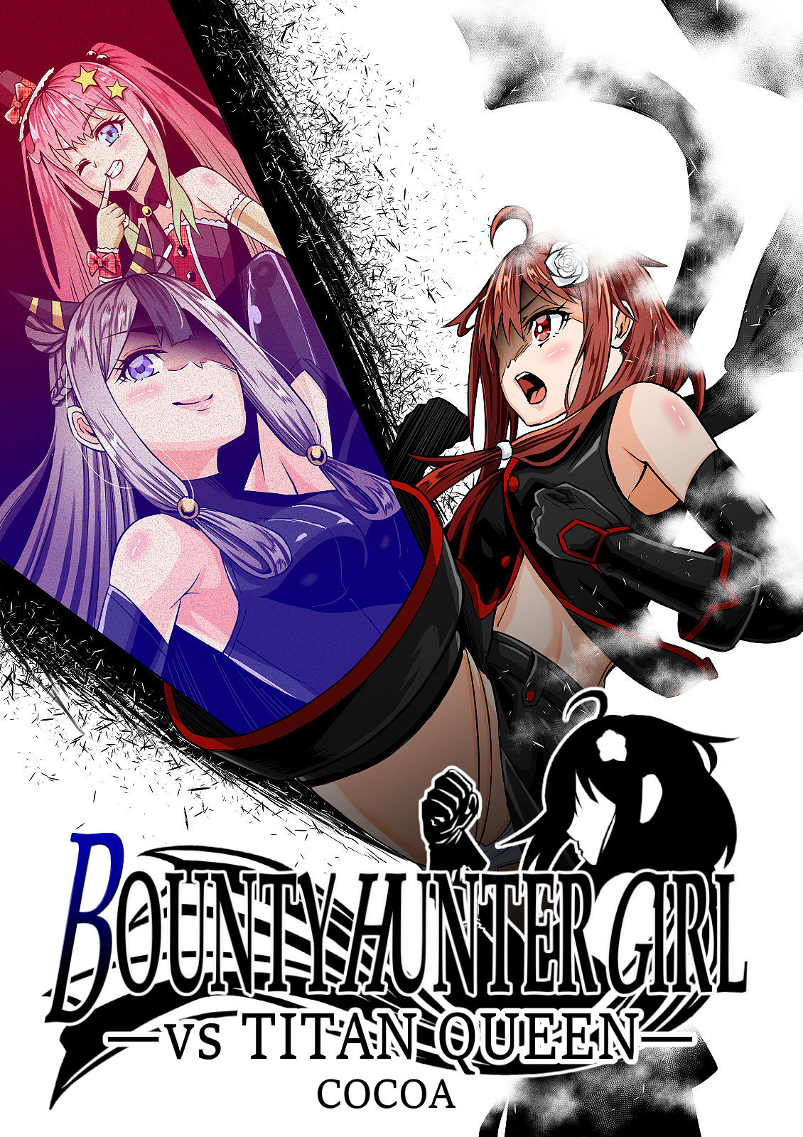 BOUNTY HUNTER GIRL vs TITAN QUEEN Ch. 8 page 1 full