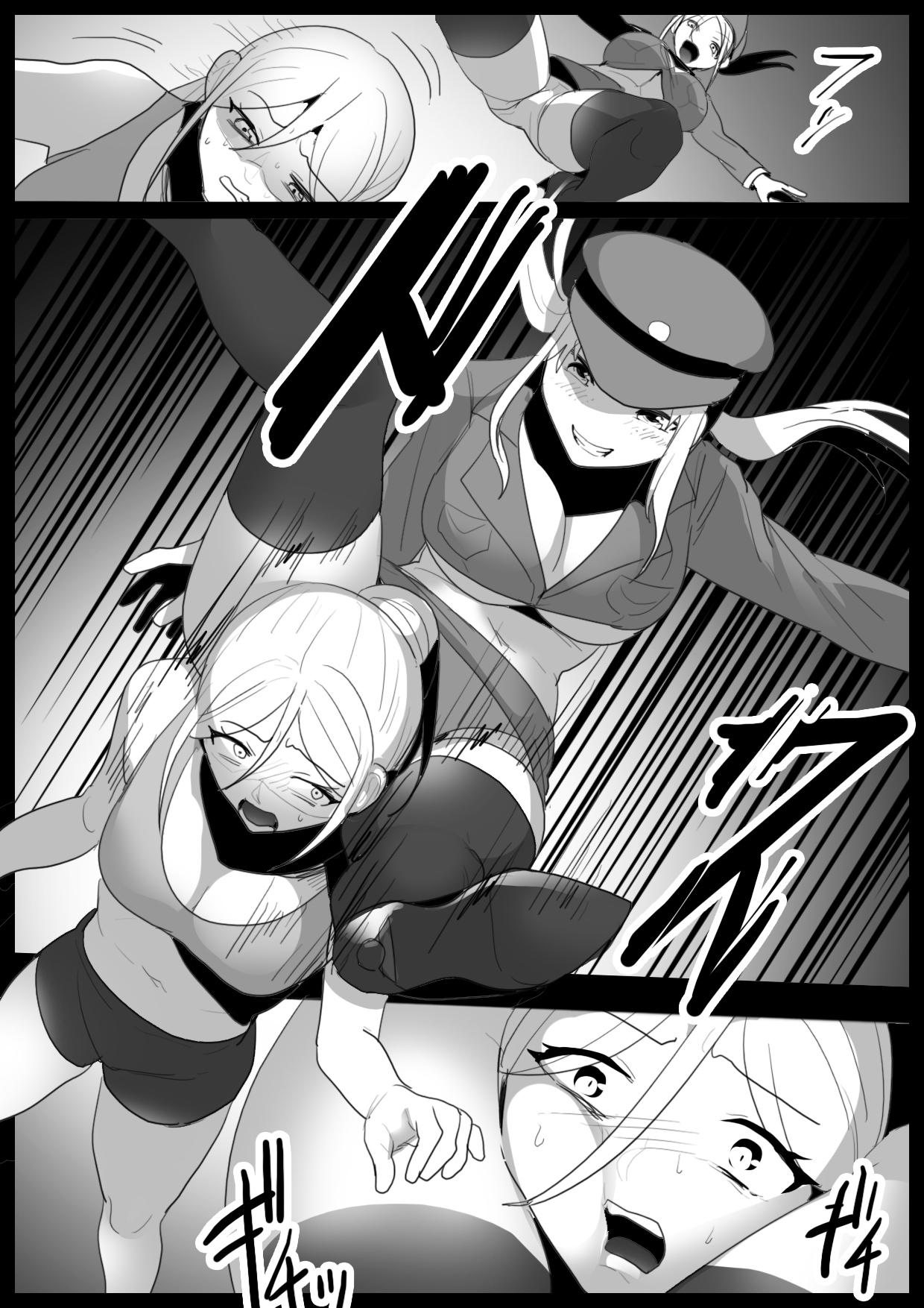 Girls Beat! Plus - Mami vs Kaela & Nana page 4 full