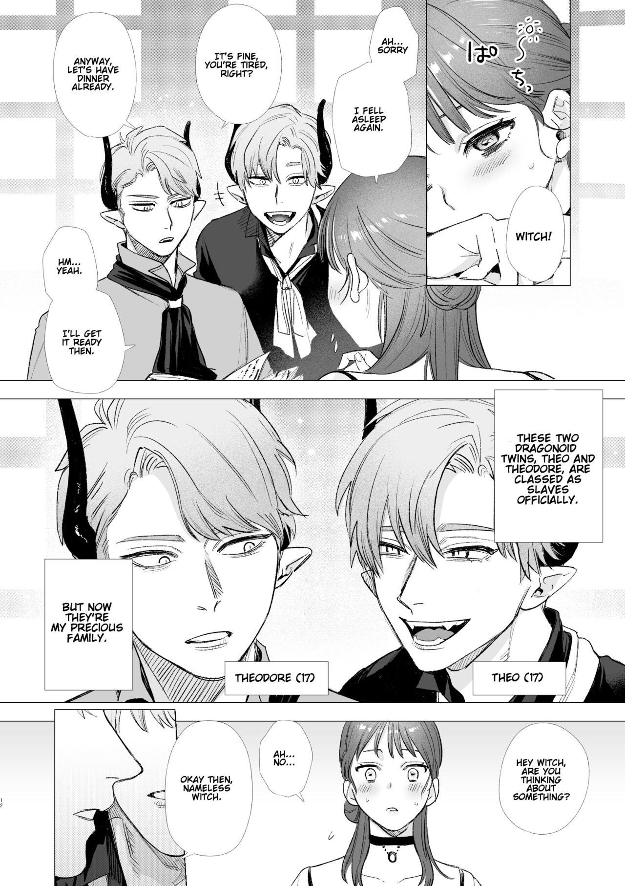 dog eat dog era ~Ryuujinzoku Dorei no Futago to Saimin Koubi~ page 12 full