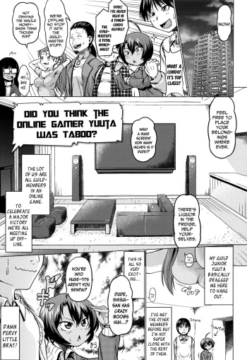 [Zenra Yashiki] Netoge no Yuuta wa Jirai dato Omotta? | Did You Think the Online-Gamer Yuuta Was Taboo? (Okosama Basket) [English] {Mistvern + Bigk40k} cover