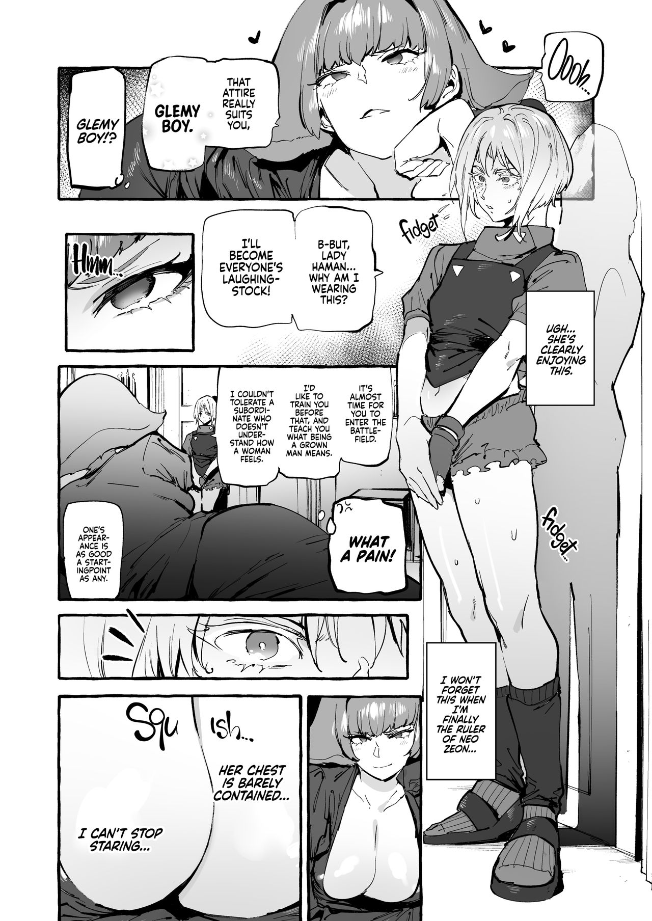 Haman-sama no Uchuu Seiki | Lady Haman’s Universal Cocktury page 3 full