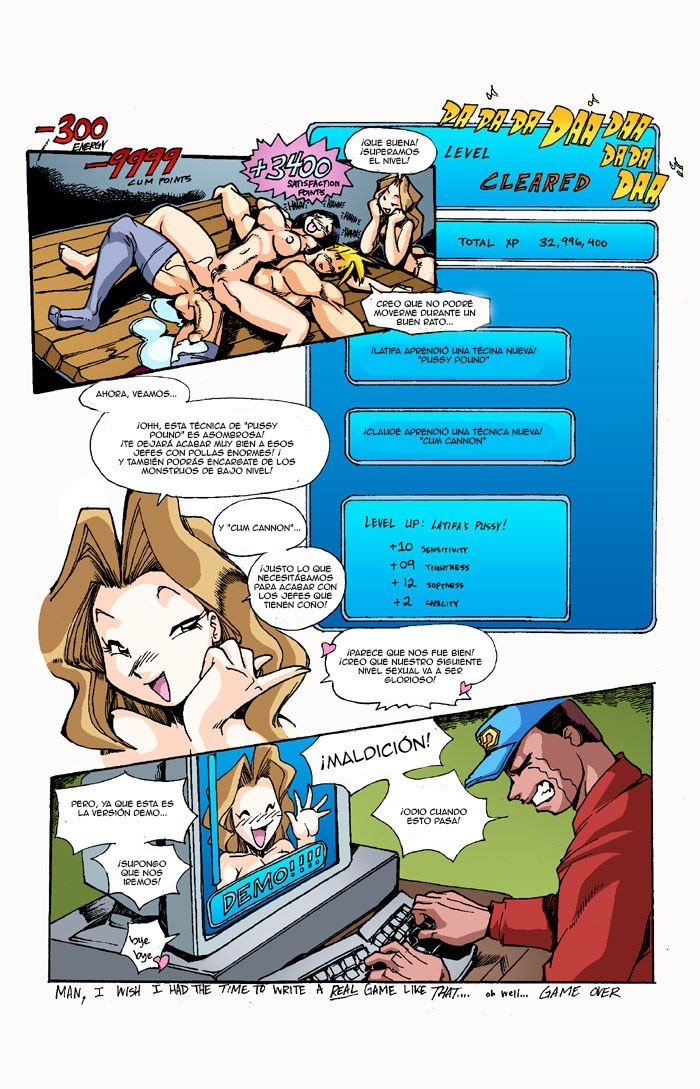 Finally Frantically-X page 8 full