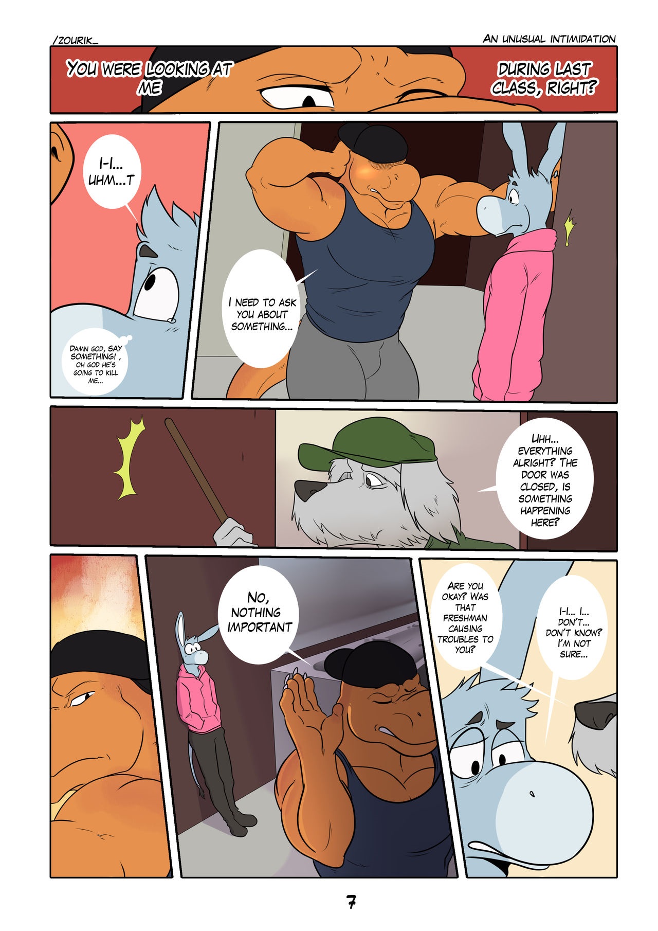 An Unusual Intimidation: Chapter 1 + Extras page 9 full